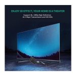 HDMI კაბელი UGREEN HD107 (10145), HDMI Male to Female Cable, 3m, Black - Image 4