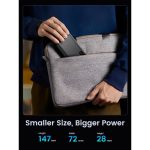 პორტატული დამტენი UGREEN PB312 (25683), 20000mAh 22.5W, Type-C, USB, Two-way Power Bank, Black - Image 5