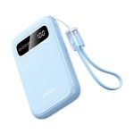 პორტატული დამტენი UGREEN PB522 (45423B), 10000mAh, USB, Type-C, Power Bank, Blue