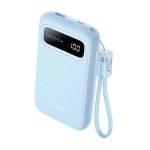 პორტატული დამტენი UGREEN PB522 (45423B), 10000mAh, USB, Type-C, Power Bank, Blue - Image 2