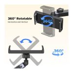 პლანშეტის დამჭერი UGREEN LP904 (55443), Car Headrest Tablet Holder, Black/Grey - Image 4