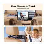 პლანშეტის დამჭერი UGREEN LP904 (55443), Car Headrest Tablet Holder, Black/Grey - Image 5