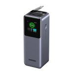 პორტატული დამტენი UGREEN PB726 (55987B) Nexode, 20000mAh, USB, Type-C, Power Bank With Retractable Type-C Cable, Grey