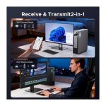 WIFI ადაპტერი UGREEN 65225 AX1800, 1201Mbps, USB Wifi6 Adapter, Black - Image 7