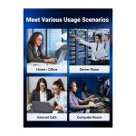 ქსელი კაბელი UGREEN NW153 (80433), CAT8 Patch Cord LAN Cable, 5m, Black - Image 8