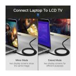 HDMI კაბელი UGREEN HD104 (10111), HDMI Cable, Support 4K 30Hz, 3D Visual Effect, 15m, Black - Image 4