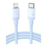 USB კაბელი UGREEN US387 (20313), MFi, Type-C To Lightning, 1m, Navy blue