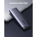 მყარი დისკის ქეისი UGREEN CM767 (35267), M.2 NVMe SSD Enclosure, Grey - Image 6