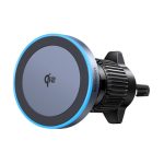 მანქანის უსადენო დამტენი UGREEN 35970 Qi2, 15W, Wireless Car Mount Charger, Black/Grey
