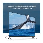 ვიდეო ადაპტერი UGREEN MM108 (40259), DVI-D 24+1 to VGA/DVI, 15cm, Black - Image 3