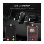 Bluetooth მიმღები UGREEN CM279 (70304), Bluetooth 5.0, AUX, Car Adapter, Black - Image 2