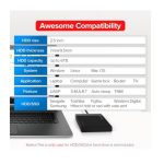 მყარი დისკის ქეისი UGREEN CM237 (60353) HDD Enclosure 2.5 SATA to USB 3.0 Hard Drive Adapter Enclosure - Image 2