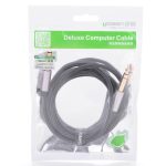 აუდიო კაბელი UGREEN AV127 (10629) 3.5mm to 6.35mm TRS Stereo Audio Cable 3m, Gray - Image 7