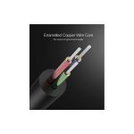 აუდიო კაბელი UGREEN AV119 (10733), 3.5mm Male to 3.5mm Male Cable, 1m, Black - Image 5