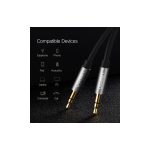 აუდიო კაბელი UGREEN AV119 (10733), 3.5mm Male to 3.5mm Male Cable, 1m, Black - Image 6