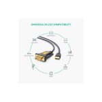 ადაპტერი UGREEN CR104 (20222) USB to DB9 RS232 Adapter Cable 2m - Image 7