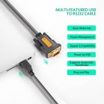 ადაპტერი UGREEN CR104 (20222) USB to DB9 RS232 Adapter Cable 2m - Image 9