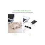 კაბელ მენეჯერი UGREEN LP114 (30762), Cable Organizer 2 Pack, Black - Image 6