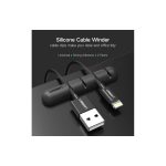 კაბელ მენეჯერი UGREEN LP114 (30762), Cable Organizer 2 Pack, Black - Image 8