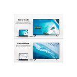 HDMI გადამყვანი UGREEN MM107 (40238), HDMI to DP Converter 0.5m + USB for power, Black - Image 5