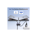 სპლიტერი UGREEN NW301 (45311), Gigabit Ethernet Splitter, Grey - Image 4