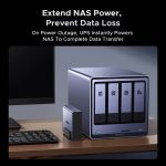 უწყვეტი კვების წყარო UGREEN NAS US3000 (45615), 120W, UPS FOR UGREEN NAS, DC Uninterruptible Power Supply, Grey - Image 6