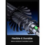 USB კაბელი UGREEN US261 (50150), 60W, Type-C To Type-C PD Fast Charging Cable 3A Max, 1M, Grey - Image 5