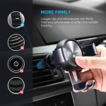 მობილურის დამჭერი UGREEN LP130 (50564), Gravity Drive Air Vent Mount Phone Holder, Gray - Image 6