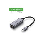 LAN ადაპტერი UGREEN CM199 (50737), USB Type C to 10/100/1000M Ethernet Adapter, Space Gray - Image 5