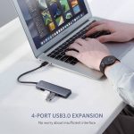 USB ჰაბი UGREEN CM219 (50985) UGREEN 4xUSB 3.0, Gray - Image 5