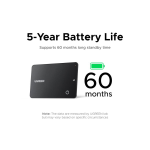 Smart Tag UGREEN CM915 (75644) Slim Pro, IOS+Android, Smart Tag Finder, Dark Gray - Image 7