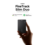 Smart Tag UGREEN CM915 (75644) Slim Pro, IOS+Android, Smart Tag Finder, Dark Gray - Image 9