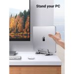 ნოუთბუქის სადგამი UGREEN LP258 (20471) Vertical Laptop Stand, Silver - Image 2