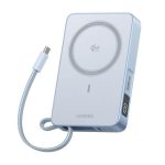 პორტატული დამტენი UGREEN PB773 (65958B) MagFlow 10000mAh Magnetic Wireless Power Bank