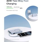 პორტატული დამტენი UGREEN PB773 (65958B) MagFlow 10000mAh Magnetic Wireless Power Bank - Image 4