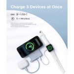 პორტატული დამტენი UGREEN PB773 (65958B) MagFlow 10000mAh Magnetic Wireless Power Bank - Image 6
